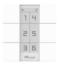 WS156 LoRaWAN® Smart Scene Panel